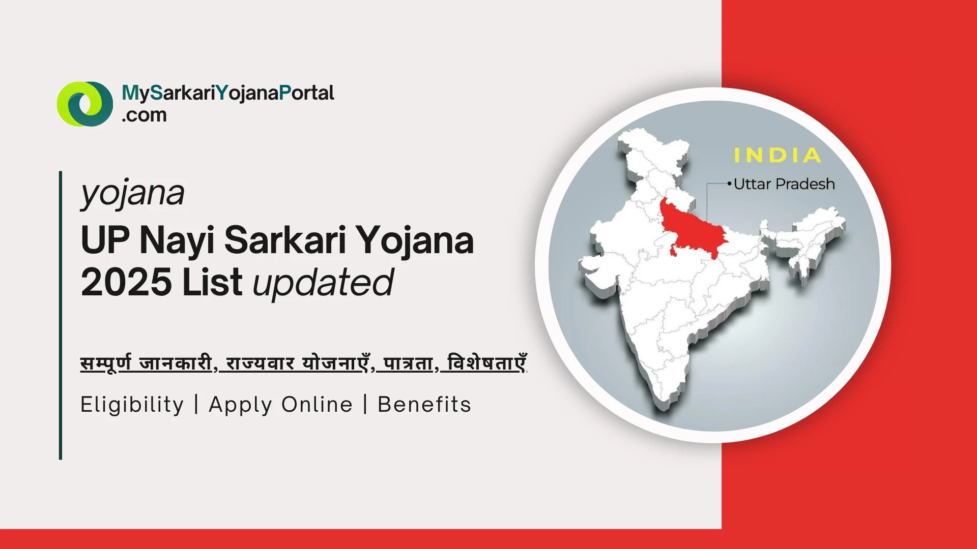 UP Nayi Sarkari Yojana 2025 List – पूरी लिस्ट और आवेदन गाइड